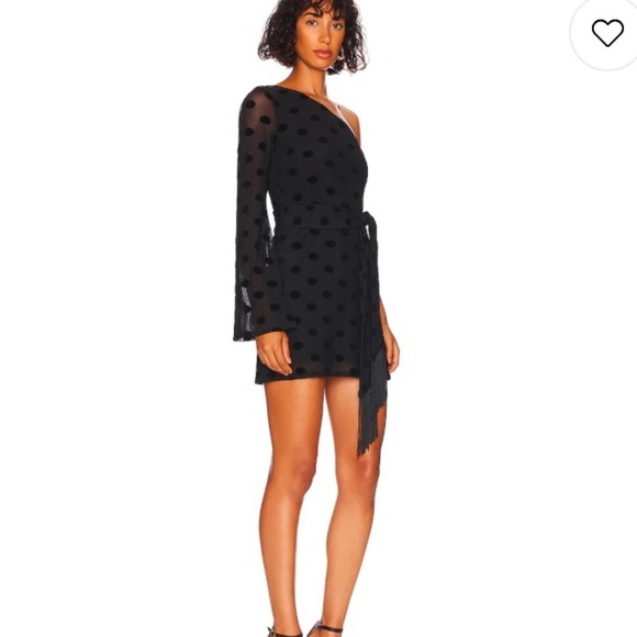 House of Harlow 1960 Cueva Mini Dress in Black Size Small - Picture 2 of 7